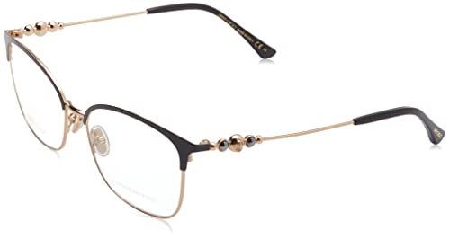 Jimmy Choo Damskie okulary przeciwsłoneczne Jc358, czarne złoto, 48, Czarny/z?oty