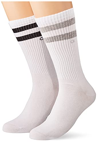 Calvin Klein Skarpety męskie Crew Sock, biały, 43 EU