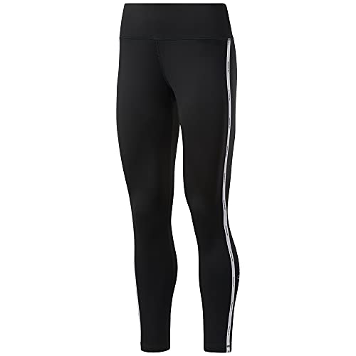 Reebok Damskie spodnie do wyciskania, legginsy polie, czarne, M