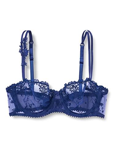 Passionata Damski biustonosz na balconnet White Nights Balconette, Bleu Danube Lurex, 70E