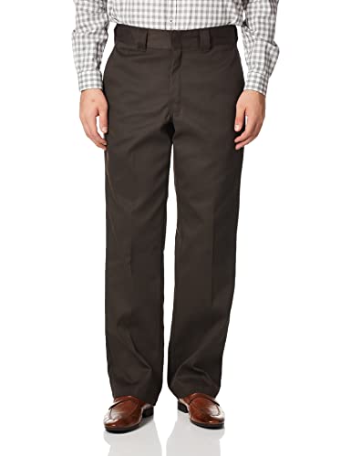 Dickies Spodnie męskie, Ciemny brąz, 38W x 32L