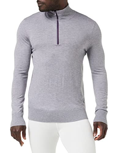 A|C Sport Performance Quarter Zip Top Kardigan Męski, jasnoszary, M