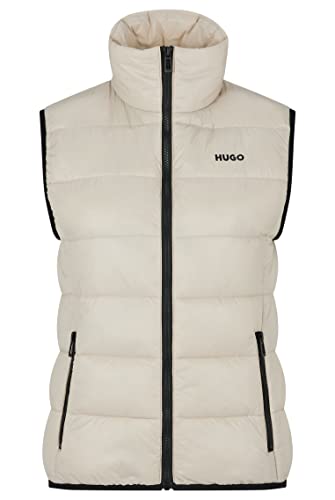 HUGO Kamizelka damska, Light Beige271, XXL