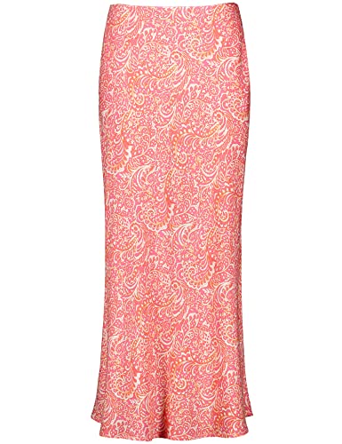 GERRY WEBER Edition Spódnica damska, liliowy/różowy/czerwony/pomarańczowy nadruk, 48