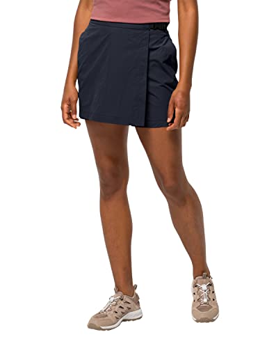 Jack Wolfskin Damska spódnica Lightsome Skort W Rock, Night Blue, 34, niebieski (Night Blue), 34