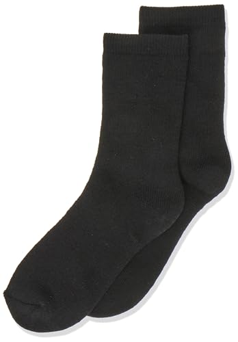 Bestseller A/S Chłopięce skarpety NKMWAKSI Wool Terry XXIII, czarne, 31/33, czarny