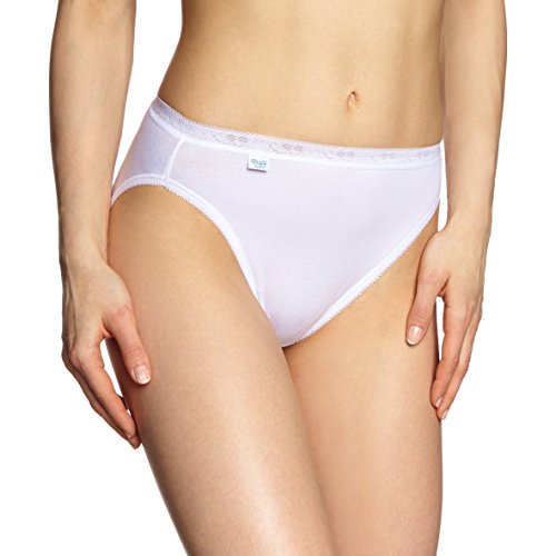 sloggi Basic+ Tai 2P Figi damskie, białe, 38, biały, 50