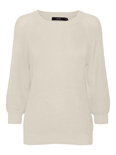 VERO MODA Sweter damski, brzoza, XS