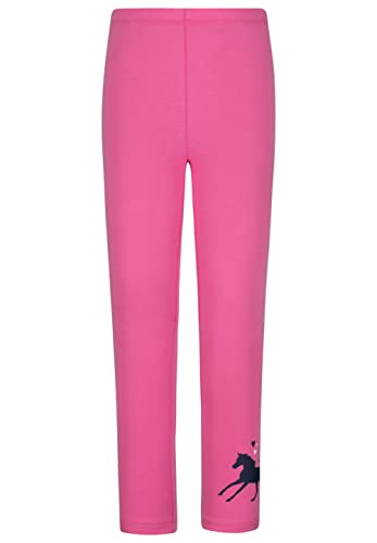 SALT AND PEPPER Dziewczęce legginsy z nadrukiem koni, Guma do ?ucia, 92 cm