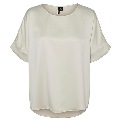 VERO MODA Bluzka damska, Kamie? Pumeksowy, XXL