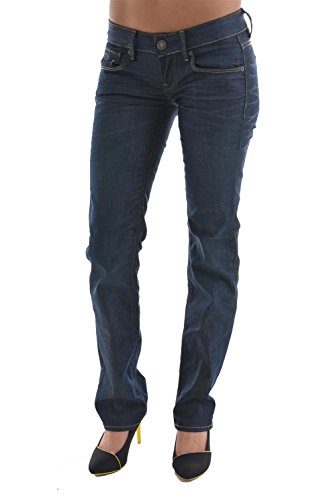 G-STAR RAW 3301 Straight Dżinsy damskie, Niebieski (Medium Aged 5479-071), 24W / 32L