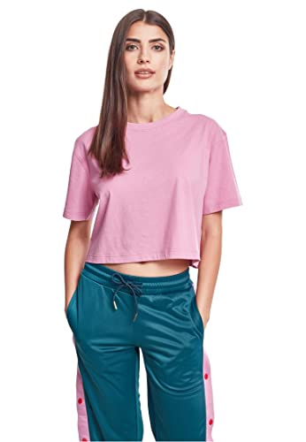Urban Classics Damska koszulka z krótkim rękawem Oversize Tee w różnych kolorach, rozmiar XS - 5XL, różowy, XL