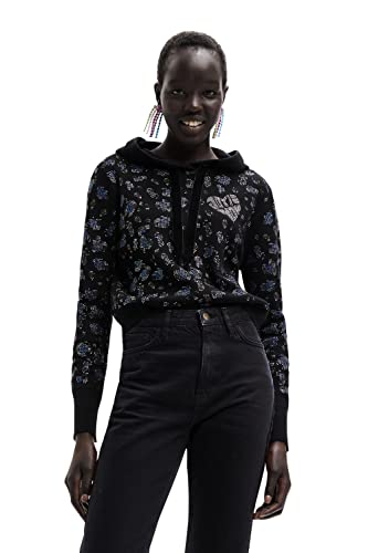 Desigual Women's Black JERS_BONVENT 2000 sweter damski, L