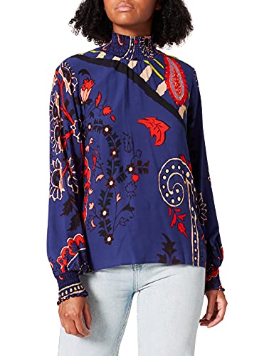 Desigual Bluzka damska, niebieski, S