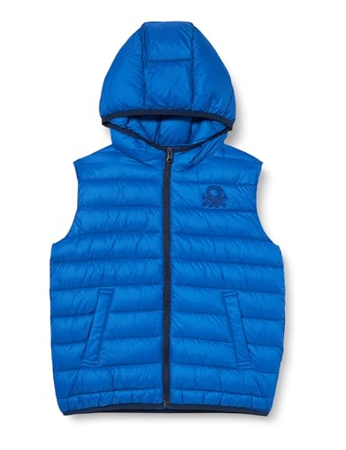 top United Colors of Benetton Kamizelka 2TWDCJ007 Kurtka, Bluette 36U, L Dziecko, Bluette 36u, L