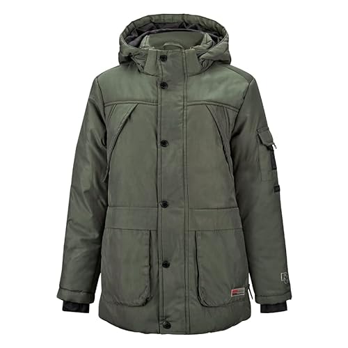 Retour denim de luxe Joshua kurtka chłopięca, light olive, 164-176