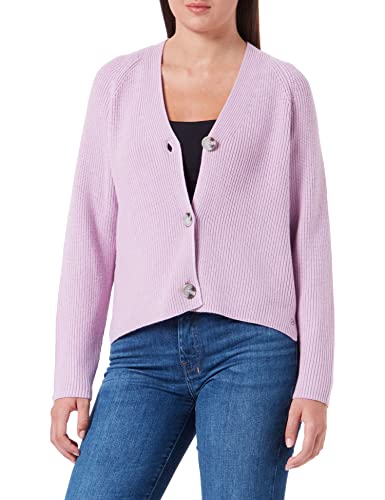 TOM TAILOR Denim Damski Basic Kardigan 1034651, 28995 - Soft Mauve, L