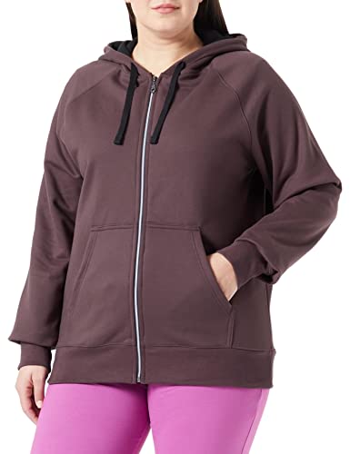 Trigema Damska bluza z kapturem 575906, Mocca, L, Mocca, L