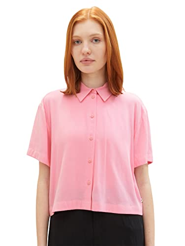 TOM TAILOR Denim Damska 1036587 bluzka, 31685-Fresh Pink, XL, 31685 – Fresh Pink, XL
