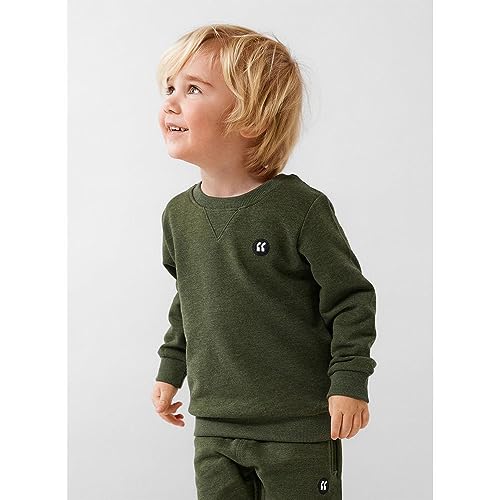 Bestseller A/S Chłopięca bluza Nmmvimo Ls Sweat Bru Noos, Rifle Green, 110