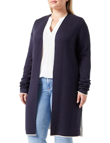 s.Oliver Sales GmbH & Co. KG/s.Oliver Damski długi kardigan, niebieski, 42