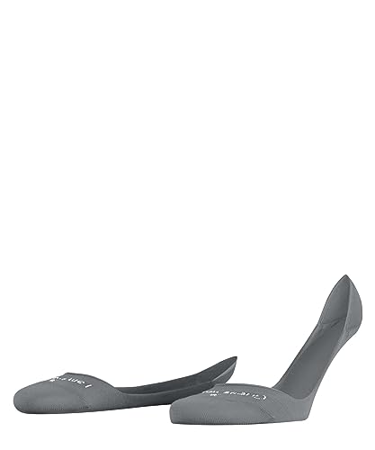 Burlington Kobiety Stopki Aberdeen W IN Wiskoza niewidoczne jednokolorowe 1 Para, Szary (Hematite 3240), 37-38