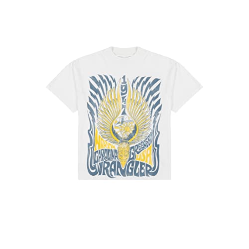 Wrangler Koszulka damska, dziewczęca t-shirt, biała (Worn White), średnia, Worn White, M