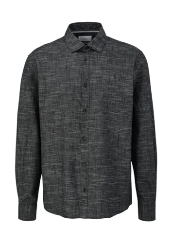 s.Oliver koszula męska, Regular Fit Black, XL, czarny, XL