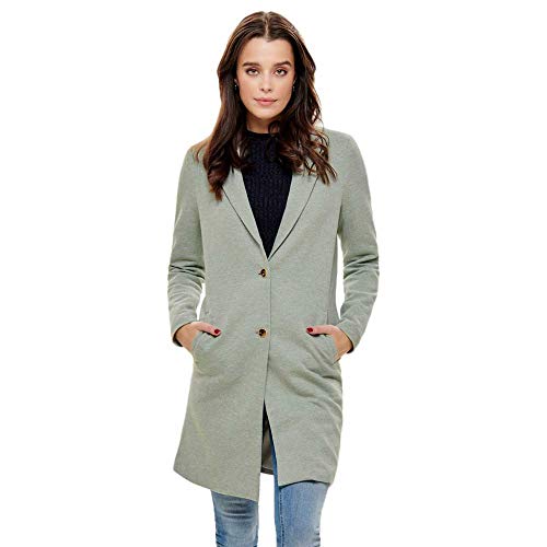 Only Kobiety Onlcarrie Mel Otw Płaszcz, Lichen Melange, 34