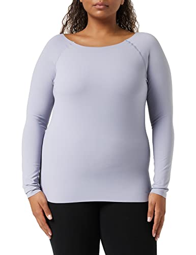 Triumph Women's Flex Smart Top LSL EX górna część piżamowa, Morandi Grey, XS