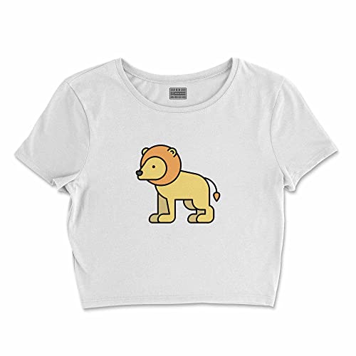 Bona Basics, Koszulka damska z nadrukiem cyfrowym,%100 bawełna, biała, casualowa, topy damskie, rozmiar: M, biały, M Krótki