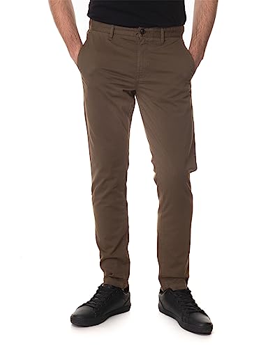 BOSS Spodnie męskie, ZIELONY, 34W / 36L