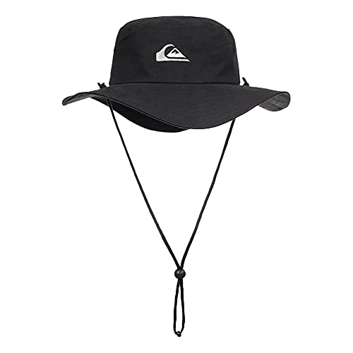 Quiksilver Bushmaster czapka typu bucket hat z daszkiem, Czarny, S-M