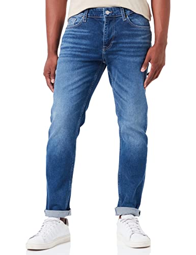 Tommy Jeans Spodnie męskie, Dżinsowa średnia, 30W / 36L