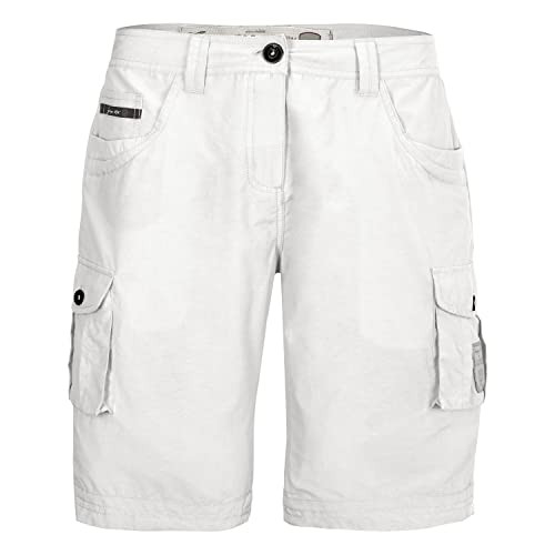 G.I.G.A. DX Damskie spodnie Casual Bermudas/krótkie spodnie - GS 36 WMN BRMDS, białe, 44, 38201-000