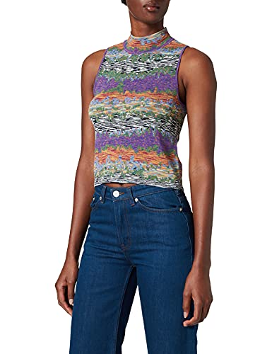 Desigual Sweter damski JERS_Ottawa, wielokolorowy, XS