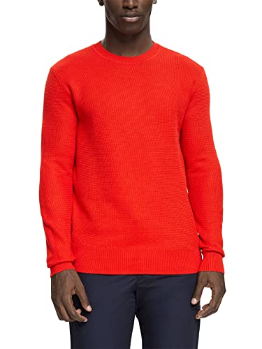 ESPRIT Sweter męski, 630/Czerwony., S