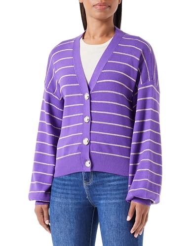 NALLY Damski kardigan 11025361-NA02, fioletowy, XL/XXL, liliowy, XL-XXL