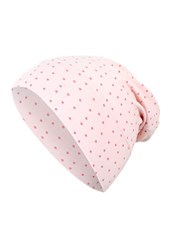 Sterntaler Dziewczęca GOTS Slouch Beanie czapka, różowa, 41