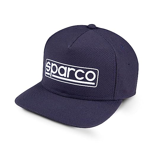 Sparco Unisex czapka stretch granatowa czapka baseballowa, jeden rozmiar