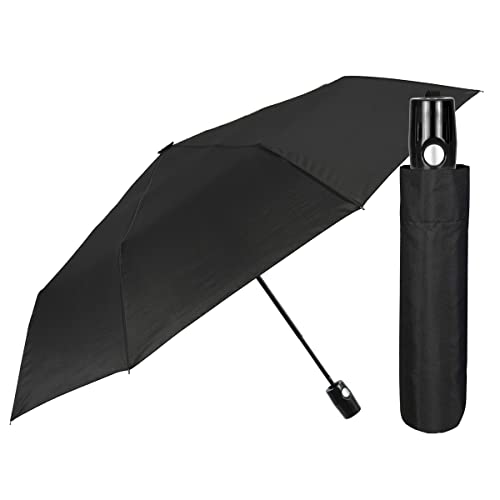 Mini parasol, składany, dla kobiet i mężczyzn, z automatycznym otwieraniem, bardzo lekki i kompaktowy, 332 g, niebieski