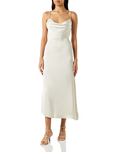 Vila Damska sukienka Viravenna Strap Ankle Dress-Noos, brzoza, 42