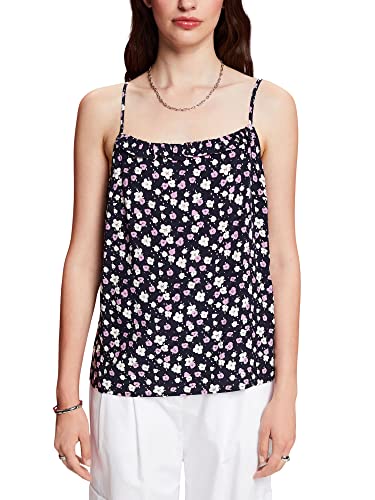edc by ESPRIT Damska bluzka 053CC1F312, 403/NAVY 4, L, 403/Navy 4., L