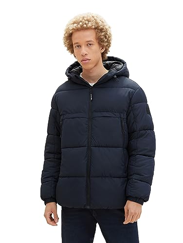 TOM TAILOR Denim Męska kurtka 1039404, 10668-Sky Captain Blue, L, 10668 - Sky Captain Blue, L