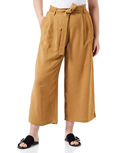 Pinko Damskie spodnie Premuroso z wiskozy Li, C92_senape, 68