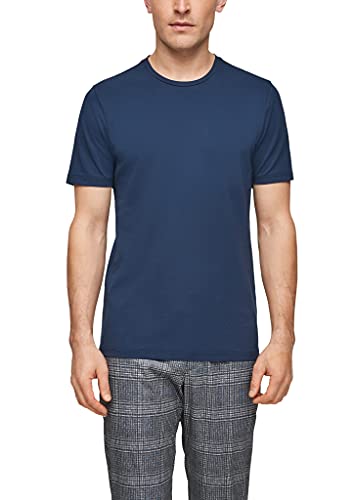 s.Oliver BLACK LABEL Męski T-shirt, ciemnoniebieski, M