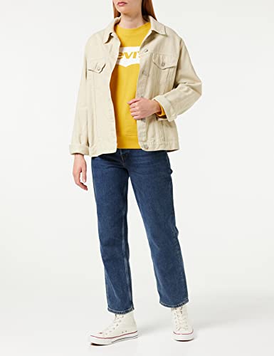 Levi's Bluza damska Graphic Standard, Crew Seasonal Bw Old Gold, XXS