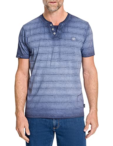 Pioneer Henley t-shirt męski, Sargasso Sea Washed, L