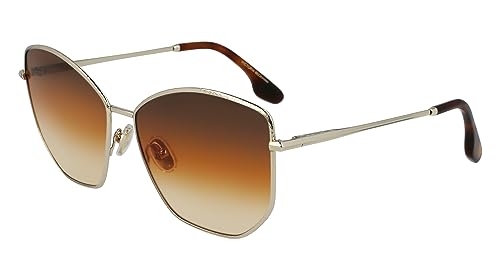 Victoria Beckham Vb225s 47944 Okulary, 702 Gold Brown, 59 Unisex Dorosły, 702 Gold Brown, 59