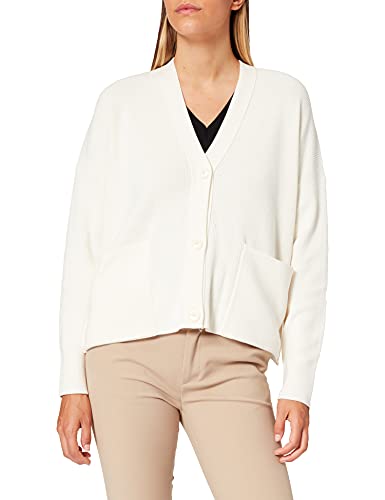 BOSS C_flaria damski kardigan, Open White118, M